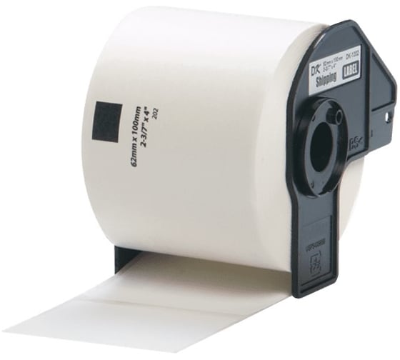 Лента Solution print Solutionprint SP DK11202 (Brother DK11202) 62x100 мм, черный на белом 204652 1
