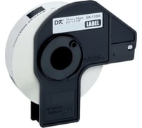 Лента Solution print Solutionprint SP DK11204 (Brother DK11204) 17x54 мм, черный на белом 204653