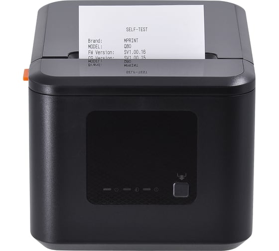 Чековый принтер MERTECH Q80 (Ethernet, RS232, USB) black 1021