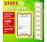 Картонные ценники STAFF БАБОЧКА 8, 45х70мм, КОМПЛЕКТ 400 шт. 128679 2