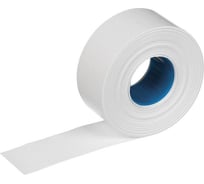 Этикет-лента Комус 26x16 прямая, белая, 1000 шт/рул, 10 рул/уп. 1352512