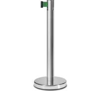 Стойка ограждения RUSBARRIER с лентой 3 м BSLN-226323 green