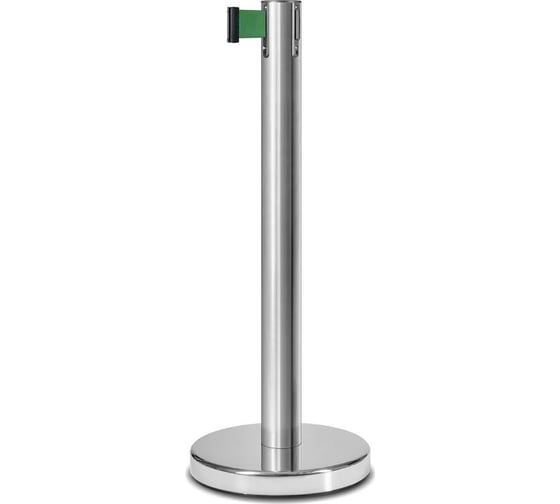 Стойка ограждения RUSBARRIER с лентой 3 м BSLN-226323 green