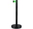 Стойка ограждения RUSBARRIER с лентой 5 м BSLN-327635 BLACK green 1