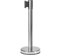 Стойка ограждения RUSBARRIER с широкой лентой 4 м BSLW-227625 black