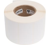 Этикетка для ТТ печати Формат СТ 50х25мм, полиэстер белый глянцевый химстойкий, 1шт/ряд, 1тыс.шт/упак, втулка d40мм ФСТ-5025-1-1-D40-WH