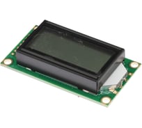 Дисплей буквенно-цифровой ЖК KSECB0802GYD-R02 KEEN SIDE 137130