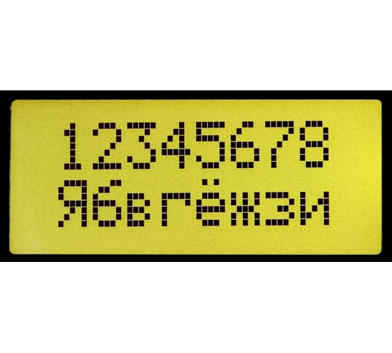 Дисплей буквенно-цифровой ЖК KSECB0802GYD-R02 KEEN SIDE 137130