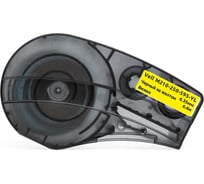 Картридж Vell M210-250-595-YL (6.35мм х 6.4м, винил, черный на желтом) 1376438