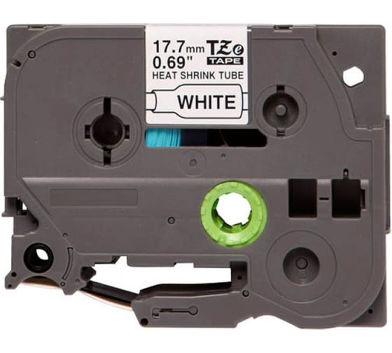Термоусадочная трубка Solution print SP HSe241 Brother HSe-241, 17.7 мм, черный на белом 215698