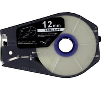 Лента Формат СТ Эконом самоклеющаяся пленочная в кассетах, 12ммх30м, белая STPT-1112W