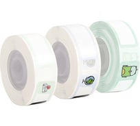 Комплект этикеток для термопринтера Solution Print 3 рулона, 12х40, 480 шт., дизайн Школа 330910
