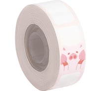 Этикетка для термопринтера Solution Print размер 14х50 мм, 130 шт., 3 дизайна (овечка, панда, свинка) 330916