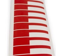 Этикетка для кабеля и провода SOFMIX красная 24 мм х 70 мм 500шт/рулон 00000000681