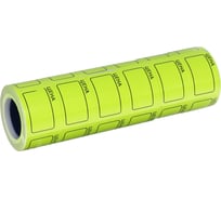 Самоклеящиеся ценники Calligrata набор из 6 роликов, в  1 ролике 200шт, 35х50мм желтые 595681