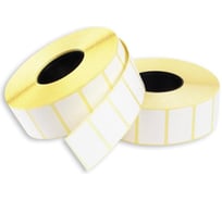 Термоэтикетки ООО Комус ЭКО 75х120, 250 шт/рул, вт 40, усиленный клей, 32 рул/упк 1373021