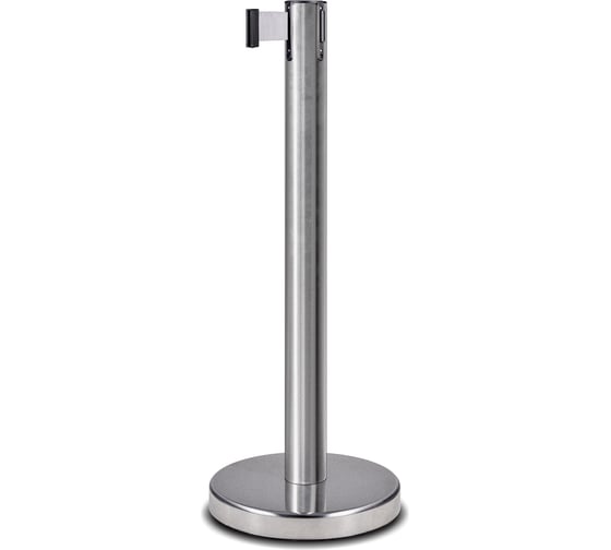Стойка ограждения Rusbarrier с лентой 2 м BSLN-226322 grey