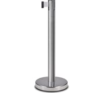 Стойка ограждения Rusbarrier c лентой 5 м, материал AISI304 PSLN-227625 grey