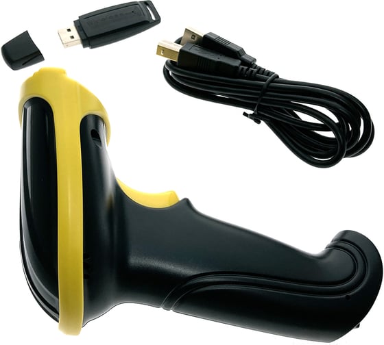 Сканер считывания штрих-кодов Espada E-620 1D, USB, 2.4ГГц 45202