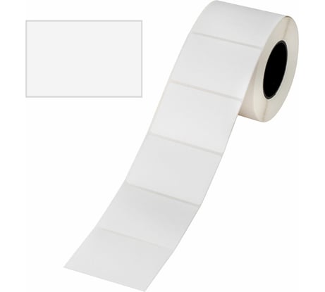 Этикетка ТермоЭко ОФИСМАГ (58x40 мм), 700 этикеток в ролике, УДАЛЯЕМЫЙ КЛЕЙ, светостойкость до 2 мес. 115616