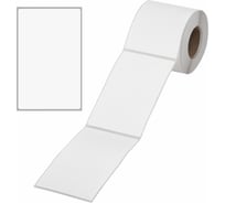 Этикетка ТермоЭко ОФИСМАГ 75x120мм 300 этикет. в ролике прозрач. подложка из пленки, светост. до 2мес 114525