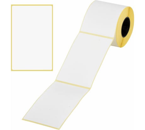 Этикетка ТермоЭко ОФИСМАГ (75x120 мм), 300 этикеток в ролике, светостойкость до 2 мес 115617