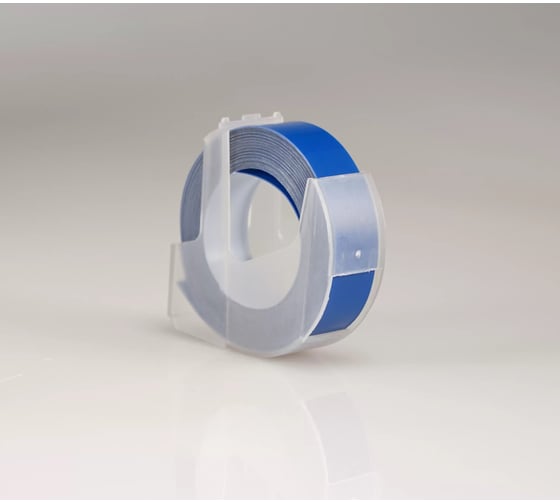 Лента Vell 5238-06 (9 мм x 3 м, синяя) для Alpha и Dymo Omega (1 шт.) 355881