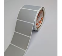 Этикетка Формат СТ серебристый полиэстер 100x150мм, 1шт./ряд, 0,4тыс.шт./упак. ФСТ-6879-100150-1-0,4