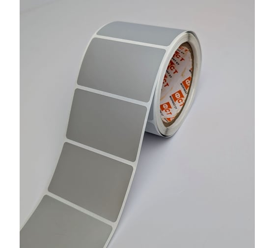 Этикетка Формат СТ серебристый полиэстер 100x150мм, 1шт./ряд, 0,4тыс.шт./упак. ФСТ-6879-100150-1-0,4 1