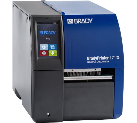 Промышленный принтер этикеток BRADY i7100-600-EU с базовым ПО BWS разрешение 600dpi brd149047 1