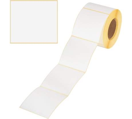 Этикетка ТермоТоп ОФИСМАГ (58x60 мм), 500 этикеток в ролике, светостойкость до 12 месяцев, 126105