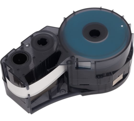 Картридж Vell M21-375-595-WT (9.53 мм, 6.4 м, винил, черный на белом, VL142800) 375074