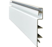 Hабор слэт панелей IMPLAST 0,8x1,0 м, белый 10 шт SP100WN