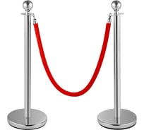 Стойка с вельветовой лентой SL-5 (red/silver) Turbosky 708