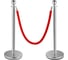 Стойка с вельветовой лентой SL-5 (red/silver) Turbosky 708 1