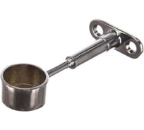 Крепление труб к стене Tech-Krep регулируемое торцевое, хром (2 шт) - пакет /Zitar 156893