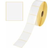 Этикетка ОФИСМАГ ТермоЭко (58x60 мм), 3000 этикеток в ролике, светостойкость до 2 месяцев, 129998