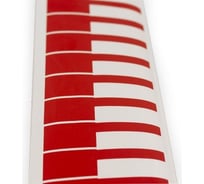 Этикетка для кабеля и провода SOFMIX красная, 80мм*40мм, 500шт/рулон, вт40 00000000581