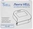 Лента Vell PT-906S серебряная, ширина 6мм, длина 16м для Puty P990/P995CH 1361213 2