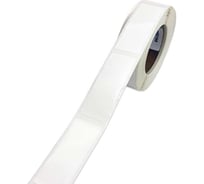 Этикетка МАРКЕРПРОМ LAB-T-20x60-101-1-0,4(40) белый полиэстер глянцевый с усил. клеем, 20х60мм, в рулоне 400шт, втулка 40мм (совместима NPT-20х60) mpr02169