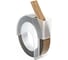 Лента Vell 5238-DW11 (9 мм x 3 м, темное дерево) для  Alpha и Dymo Omega (1 шт.) 1367807 1