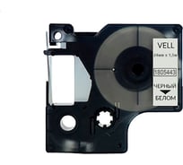 Термоусадочная трубка VL-D-1805443 (O 16 мм, 24 мм x 1,5 м, черный на белом) {-1805443} Vell 1355901