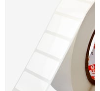 Этикетка в рулоне для ТТ печати, 50х25мм, полипропилен белый с усиленным каучуковым адгезивом, 1шт./ряд, 3тыс.шт./упак. Формат СТ ST41544-5025-1-3