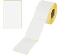 Термоэтикетки ЭКО 58х80мм, 350 этикеток в ролике, ОФИСМАГ 118586