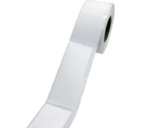 Этикетка-флажок МАРКЕРПРОМ LAB-TP-50x20-502-1-0,3(40) Р-форма, белый полипропилен, 50х20мм, 2 стороны, в рулоне 300 шт., втулка 40 мм mpr07014