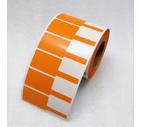 Этикетка SOFMIX для кабеля и провода оранжевая, 80ммх40мм, 500шт/рулон, вт40 000000006803