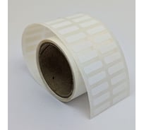 Этикетка в рулоне для ТТ печати Формат СТ 15х6мм, нейлон белый матовый, 2шт./ряд, 3тыс. шт ST6403-156-2-3-D40