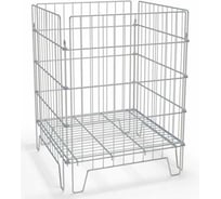 Корзина разборная ЮНИТРЕЙД с регулируемым дном без ц/д 620х420х800мм, о., 04.02.003.01.00.0001.00