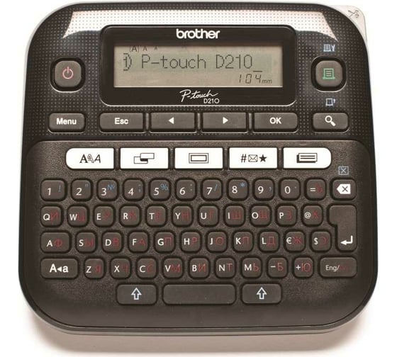 Принтер для печати наклеек Brother PT-PTD210R1 1