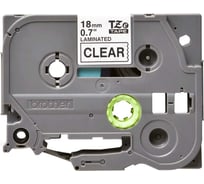 Ламинированная наклейка Brother TZE141